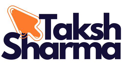 Taksh Sharma Logo